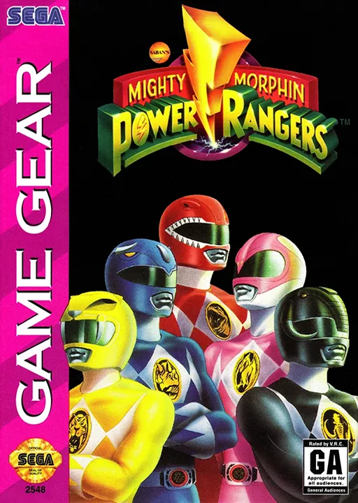 Обложка игры Mighty Morphin Power Rangers